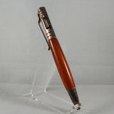 T-GH Bolt Action Tec Padauk  Pen With Antique Copper Trim