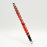 TS-CA Tablet Stylus Twist Pen Red and Black Acrylic With Gun Metal Trim
