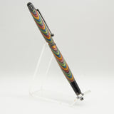TS-DC Tablet Stylus Pen Multi-Colored Laminate With Gun Metal Trim
