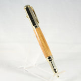 VB-D Vertex Canary Wood Bolt Action Pen With Gold Trim
