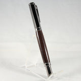 VR-AHA Vertex East Indian Rosewood Rollerball With Gun Metal Trim