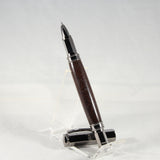 VR-AHA Vertex East Indian Rosewood Rollerball With Gun Metal Trim