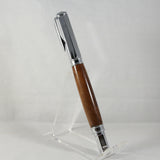 VR-AHF Vertex Black Walnut Rollerball With Chrome Trim