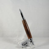 VR-AHF Vertex Black Walnut Rollerball With Chrome Trim