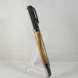 VR-AHG Vertex Black Limba Rollerball With Gun Metal Trim