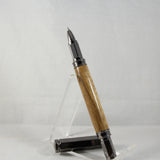 VR-AHG Vertex Black Limba Rollerball With Gun Metal Trim