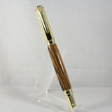 VR-AHH Vertex Bocote Rollerball With Gold Trim