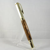 VR-AHH Vertex Bocote Rollerball With Gold Trim