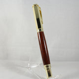 VR-AIC Vertex Cocobolo Rollerball With Gold Trim