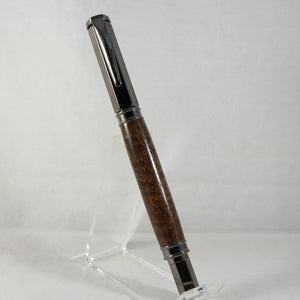 VR-AIE Vertex East Indian Rosewood Rollerball With Gun Metal Trim