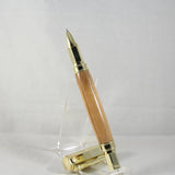 VR-AIF Vertex Olivewood Rollerball With Gold Trim