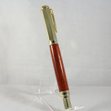 VR-AII Vertex Padauk Rollerball With Gold Trim