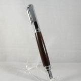 VR-BAO Vertex Rosewood Rollerball With Chrome Trim