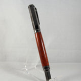 VR-BOO Vertex Padauk Rollerball With Gun Metal Trim