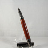 VR-BOO Vertex Padauk Rollerball With Gun Metal Trim
