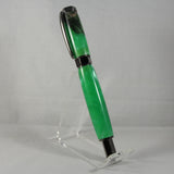 VSR-B Vertex Supreme Rollerball Green Hybrid Acrylic  With Gun Metal Trim
