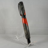 VSR-C Vertex Supreme Rollerball Red and Gray Hybrid Acrylic  With Gun Metal Trim