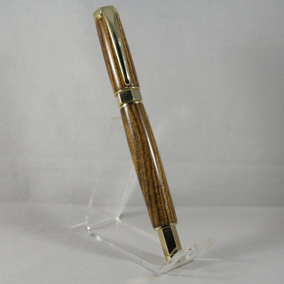 VSR-D Vertex Supreme Rollerball Red and Gray Hybrid Acrylic  With Gun Metal Trim
