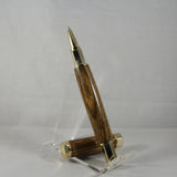 VSR-D Vertex Supreme Rollerball Red and Gray Hybrid Acrylic  With Gun Metal Trim