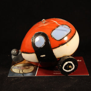 WALTK041 - Orange Camper Gourd Ornament