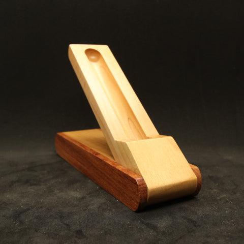 SMR - Single Pen Maple and Rosewood With Display Case