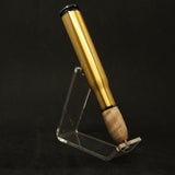 CP-D 50 Caliber Twist Pen Maple Burl With Gun Metal Trim