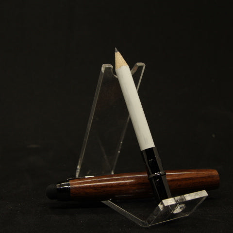 PH-D Pencil Holder Bolivian Rosewood With Gun Metal Trim