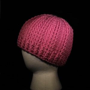 BURSA094 - Small Crocheted Hat Pink